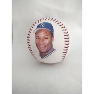 Vintage Kansas City Royals Baseball Ball MLB Baseball Bo Jackson 1990 90s